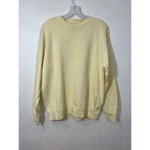 Golf Wang Pale Yellow Pullover Crewneck Size Medium Sweater